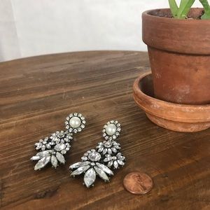 BaubleBar rhinestone dangle earrings